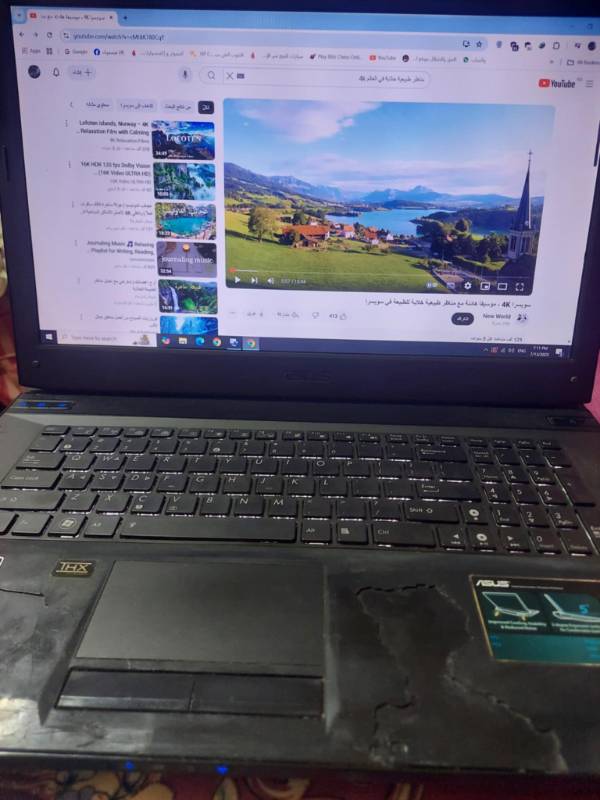 لابتوب اسوس جامينج   CORE I7 بكارت شاشة  NVIDIA GTX 